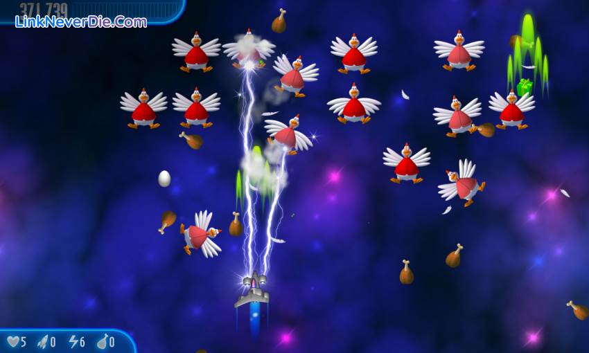 Hình ảnh trong game Chicken Invaders 3: Revenge of the Yolk (screenshot)