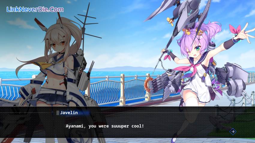 Hình ảnh trong game Azur Lane: Crosswave (screenshot)