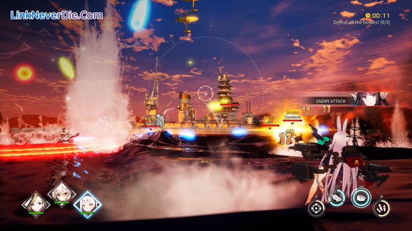 Hình ảnh trong game Azur Lane: Crosswave (screenshot)