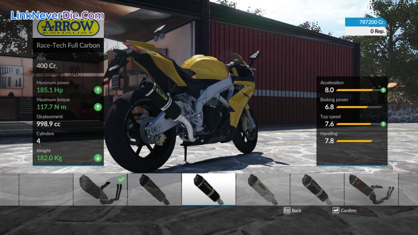 Hình ảnh trong game Ride (screenshot)