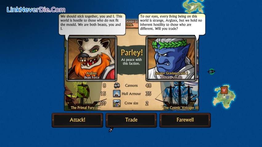 Hình ảnh trong game Swords and Sandals: Pirates (screenshot)