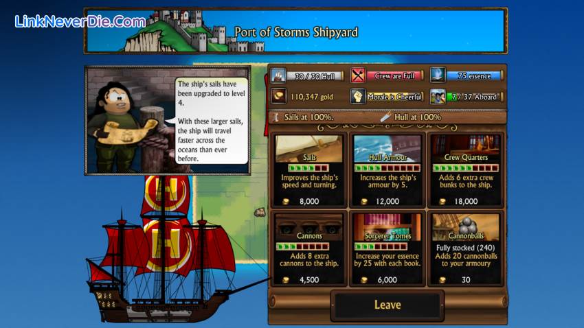Hình ảnh trong game Swords and Sandals: Pirates (screenshot) Hình ảnh trong game Swords and Sandals: Pirates (screenshot)