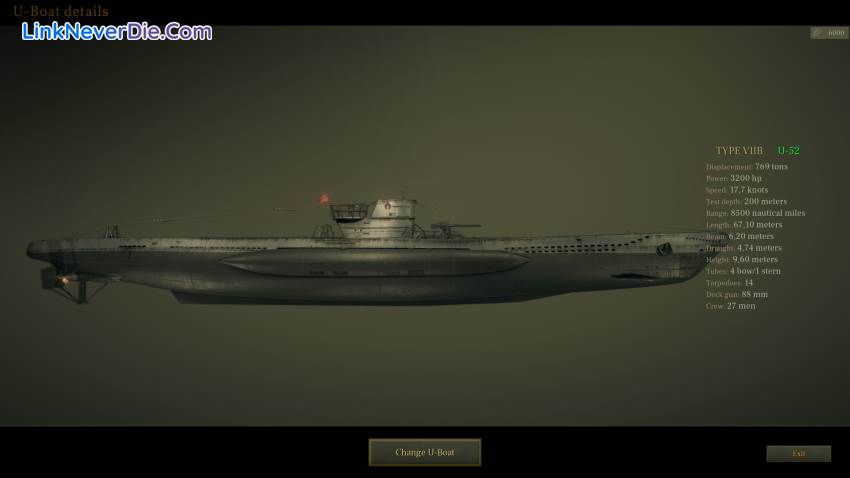 Hình ảnh trong game UBOAT (screenshot)