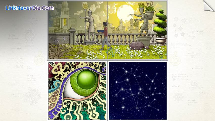 Hình ảnh trong game Gorogoa (screenshot)