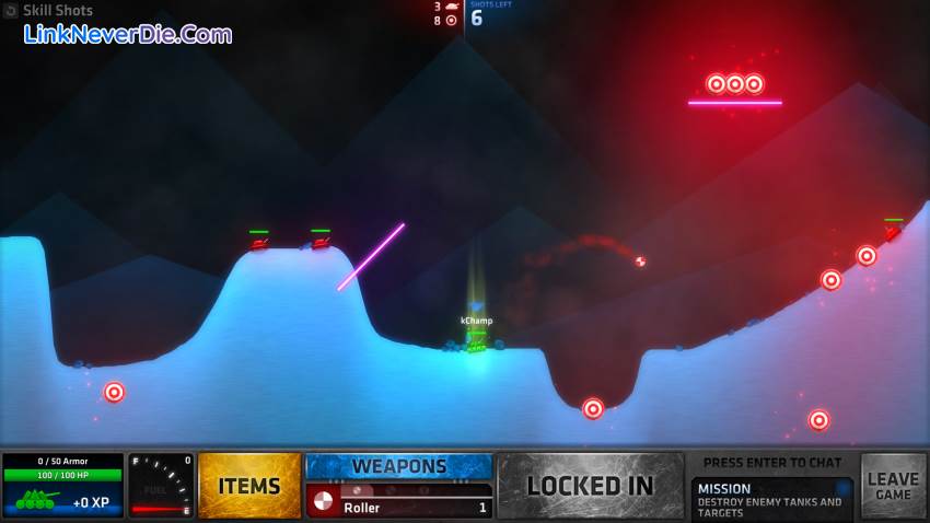 Hình ảnh trong game ShellShock Live (screenshot)