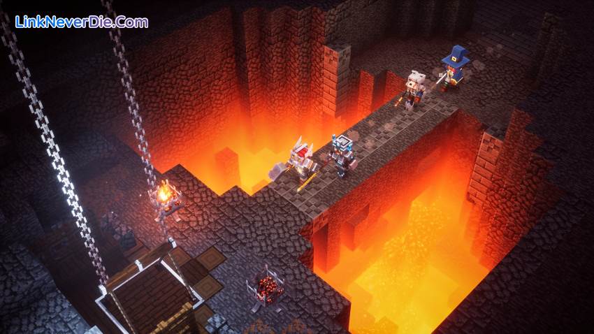 Hình ảnh trong game Minecraft Dungeons (screenshot)