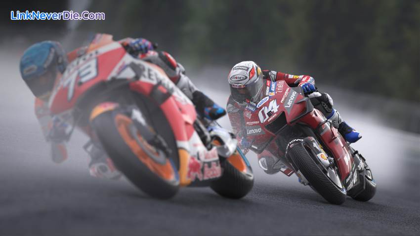 Hình ảnh trong game MotoGP 20 (screenshot)