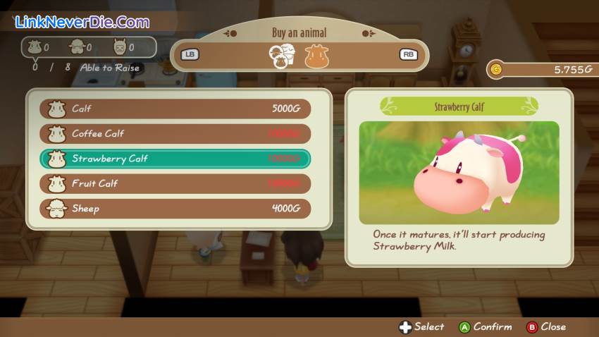 Hình ảnh trong game STORY OF SEASONS: Friends of Mineral Town (screenshot)