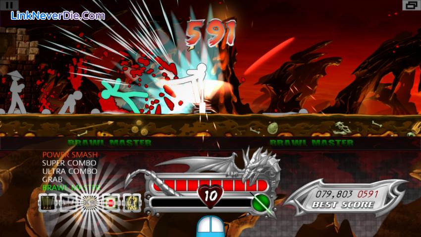 Hình ảnh trong game One Finger Death Punch (screenshot)