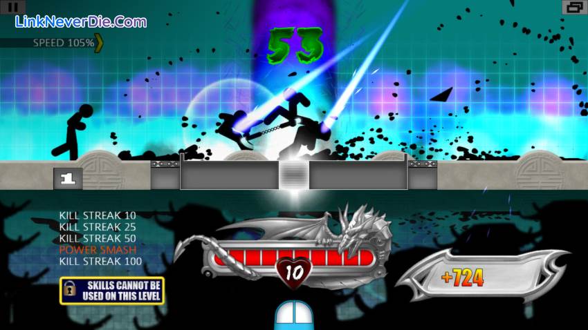 Hình ảnh trong game One Finger Death Punch (screenshot)