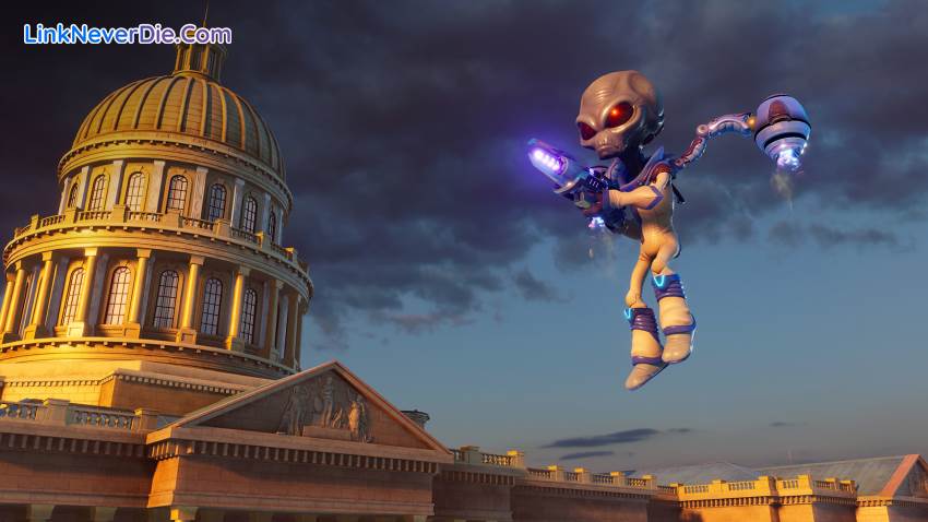 Hình ảnh trong game Destroy All Humans! (screenshot)