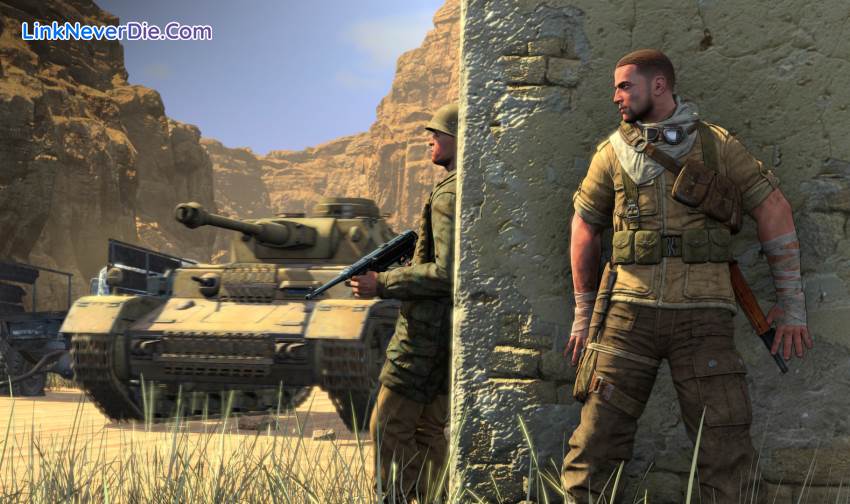 Hình ảnh trong game Sniper Elite 3 (screenshot)