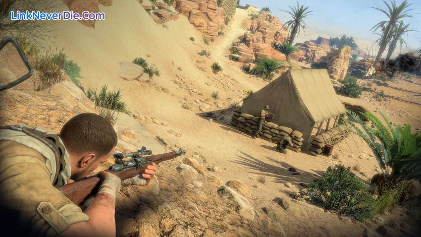 Hình ảnh trong game Sniper Elite 3 (screenshot)