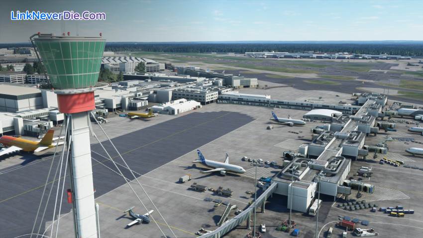 Hình ảnh trong game Microsoft Flight Simulator 2020 (screenshot)