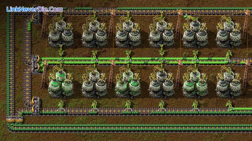 Hình ảnh trong game Factorio (screenshot)