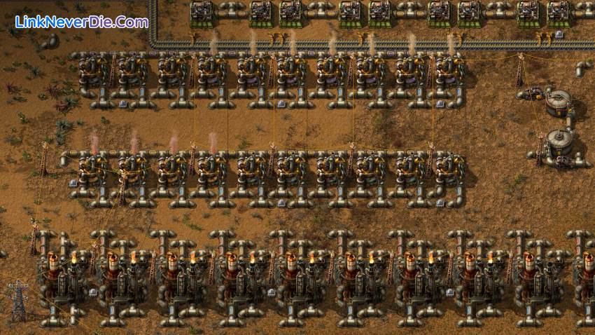 Hình ảnh trong game Factorio (screenshot)