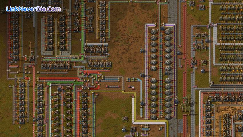 Hình ảnh trong game Factorio (screenshot)