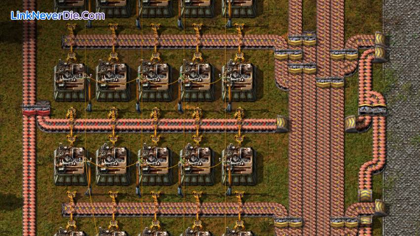 Hình ảnh trong game Factorio (screenshot)