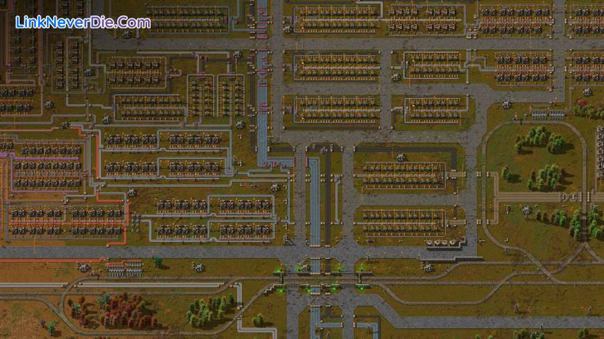 Hình ảnh trong game Factorio (screenshot)