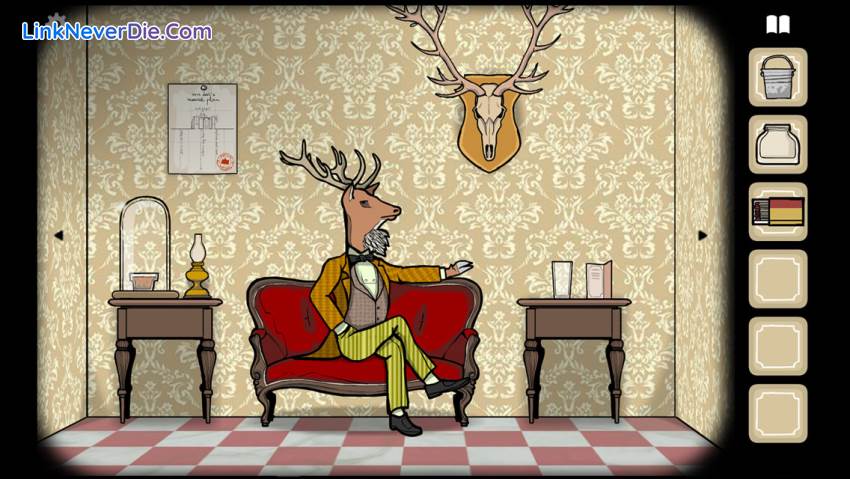 Hình ảnh trong game Rusty Lake Hotel (screenshot)