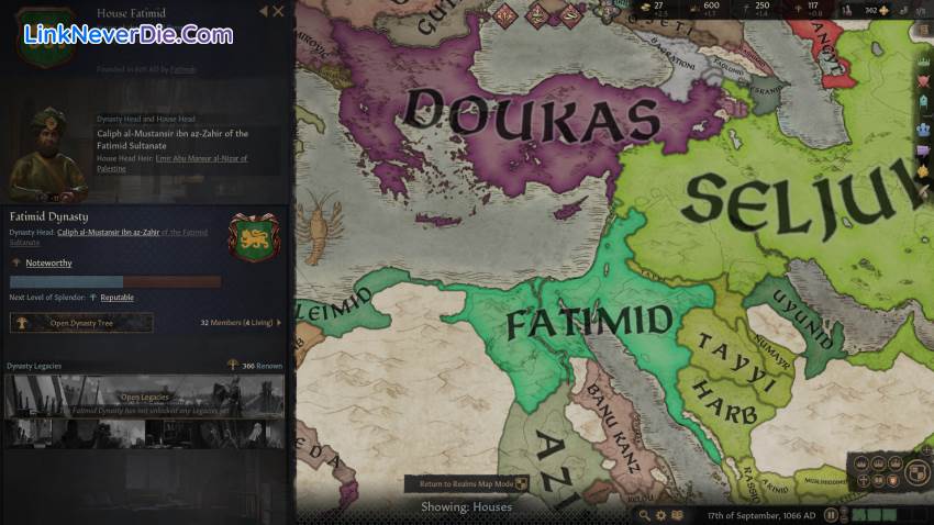 Hình ảnh trong game Crusader Kings III (screenshot)