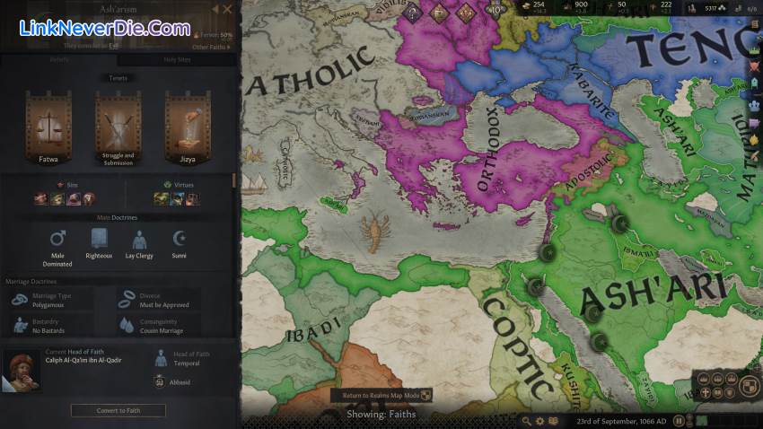 Hình ảnh trong game Crusader Kings III (screenshot) Hình ảnh trong game Crusader Kings III (screenshot)