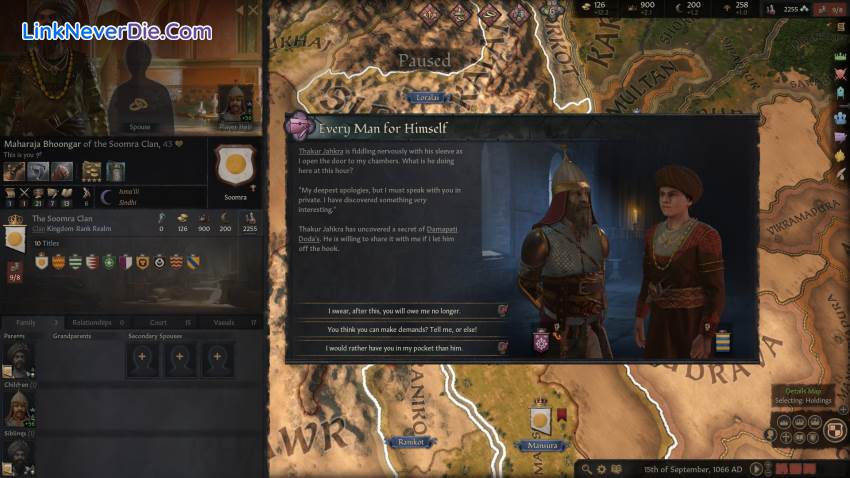 Hình ảnh trong game Crusader Kings III (screenshot) Hình ảnh trong game Crusader Kings III (screenshot)
