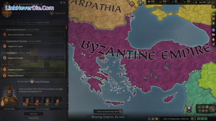 Hình ảnh trong game Crusader Kings III (screenshot) Hình ảnh trong game Crusader Kings III (screenshot)