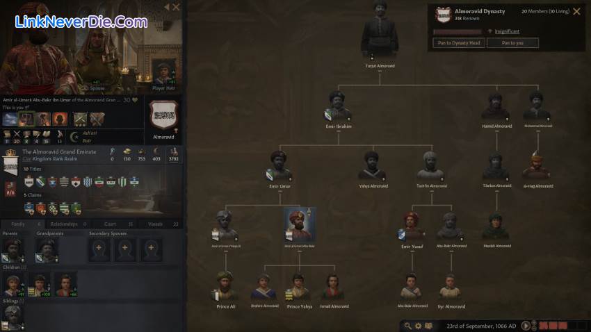 Hình ảnh trong game Crusader Kings III (screenshot) Hình ảnh trong game Crusader Kings III (screenshot)