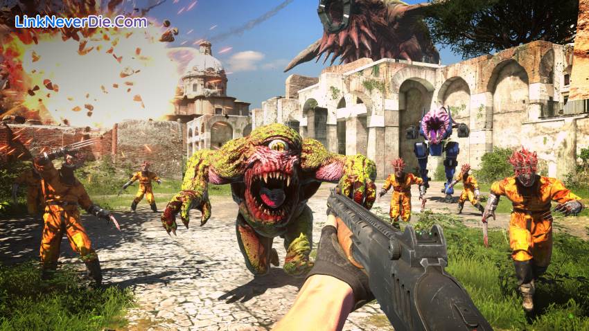 Hình ảnh trong game Serious Sam 4 (screenshot)