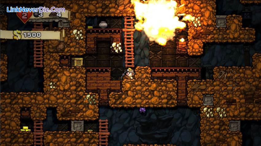 Hình ảnh trong game Spelunky (screenshot)