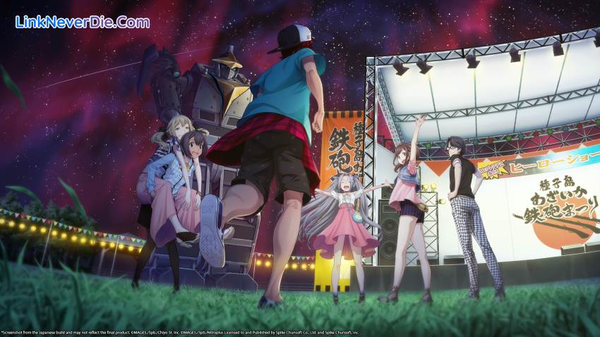 Hình ảnh trong game ROBOTICS;NOTES DaSH (screenshot)