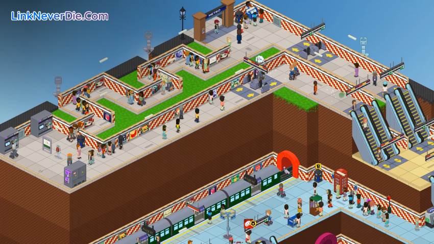 Hình ảnh trong game Overcrowd: A Commute 'Em Up (screenshot)