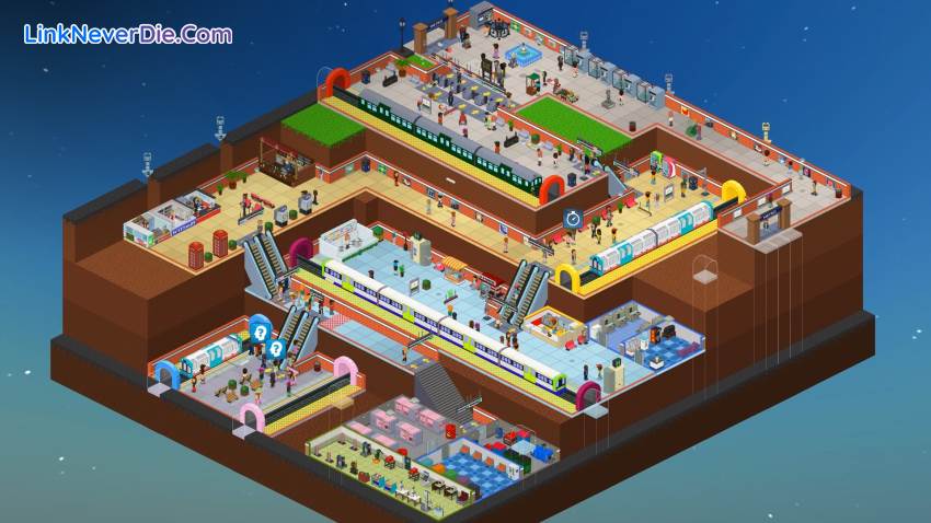 Hình ảnh trong game Overcrowd: A Commute 'Em Up (screenshot)