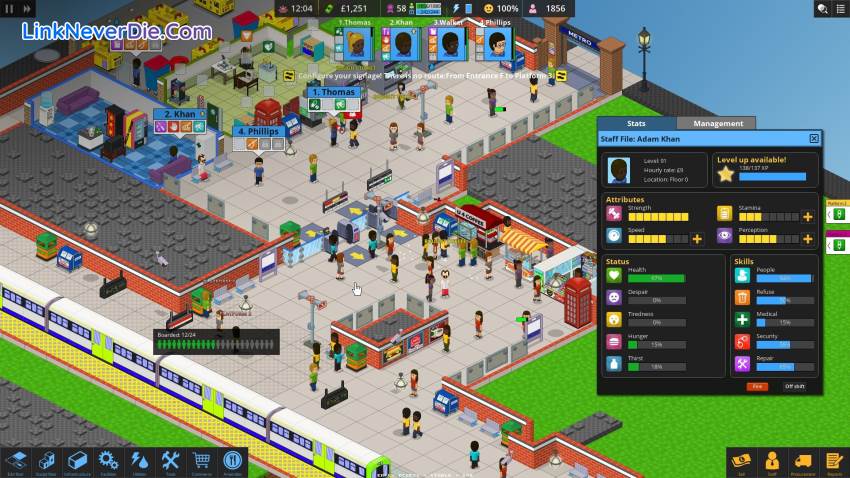 Hình ảnh trong game Overcrowd: A Commute 'Em Up (screenshot) Hình ảnh trong game Overcrowd: A Commute 'Em Up (screenshot)