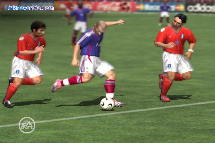 Hình ảnh trong game 2006 FIFA World Cup (screenshot)