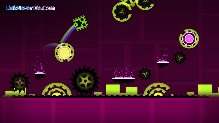 Hình ảnh trong game Geometry Dash (screenshot)