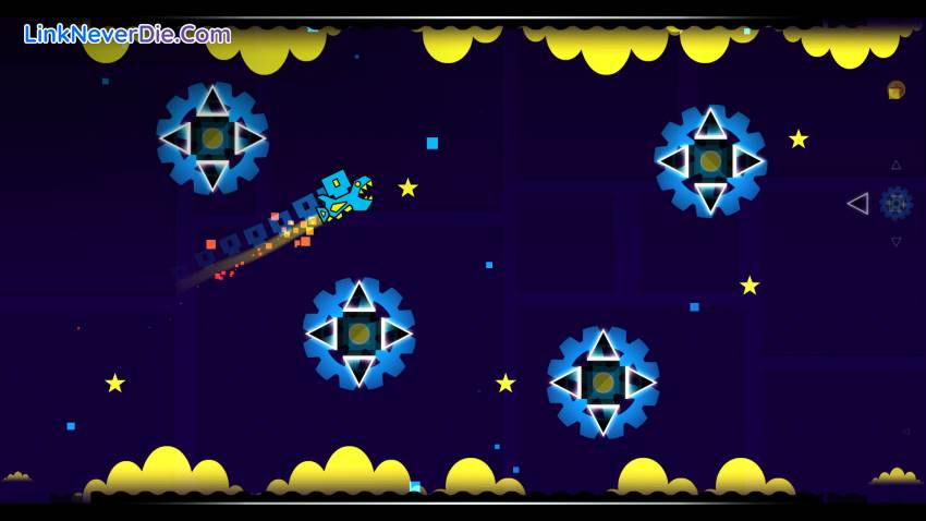 Hình ảnh trong game Geometry Dash (screenshot)