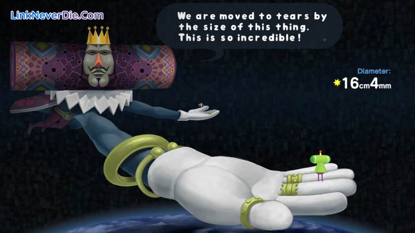 Hình ảnh trong game Katamari Damacy REROLL (screenshot)