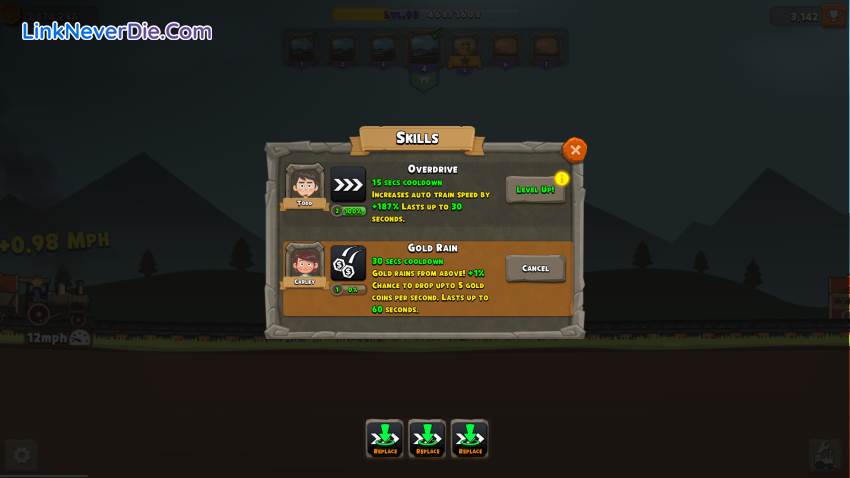 Hình ảnh trong game TrainClicker Idle Evolution (screenshot)