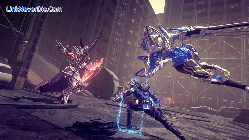 Hình ảnh trong game Astral Chain (screenshot)