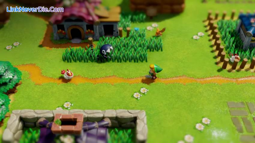 Hình ảnh trong game The Legend of Zelda: Link’s Awakening (screenshot)