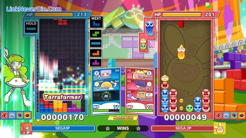 Hình ảnh trong game Puyo Puyo Tetris 2 (screenshot)