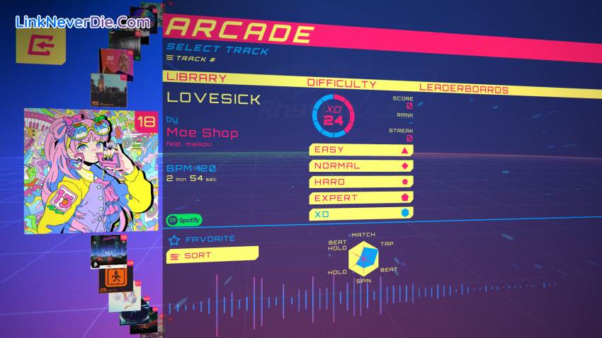 Hình ảnh trong game Spin Rhythm XD (screenshot) Hình ảnh trong game Spin Rhythm XD (screenshot)