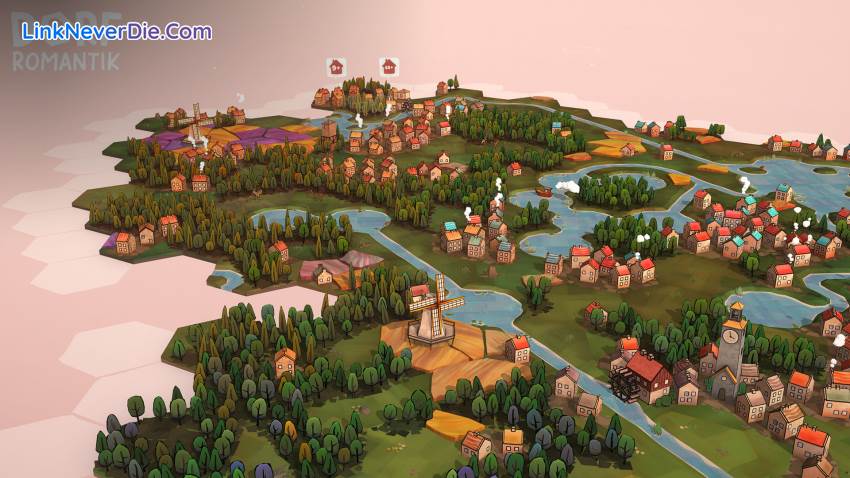 Hình ảnh trong game Dorfromantik (screenshot) Hình ảnh trong game Dorfromantik (screenshot)