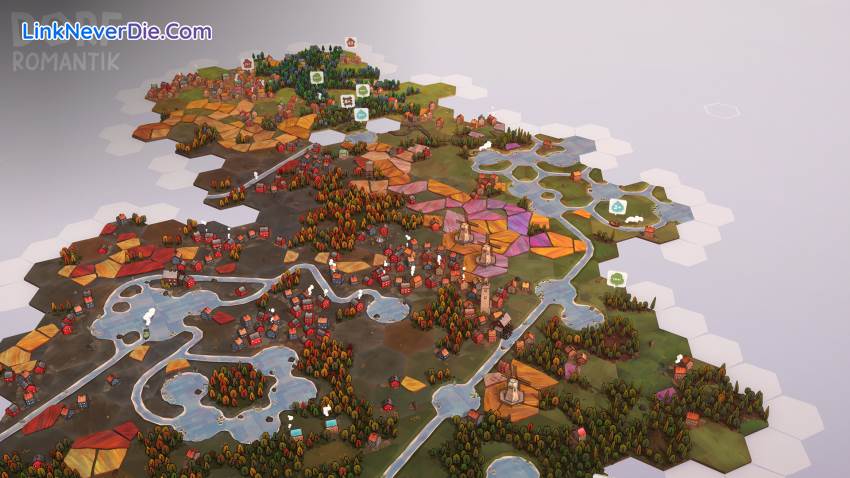 Hình ảnh trong game Dorfromantik (screenshot) Hình ảnh trong game Dorfromantik (screenshot)