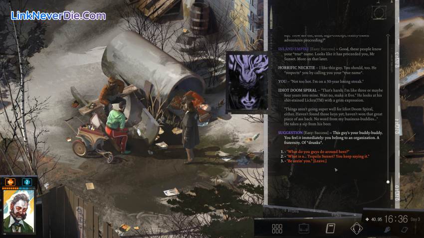 Hình ảnh trong game Disco Elysium - The Final Cut (screenshot) Hình ảnh trong game Disco Elysium - The Final Cut (screenshot)