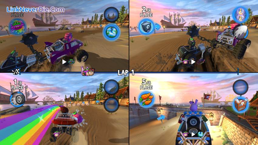 Hình ảnh trong game Beach Buggy Racing 2: Island Adventure (screenshot)