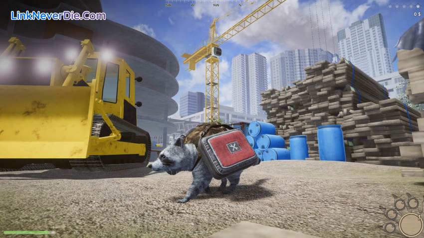 Hình ảnh trong game Wanted Raccoon (screenshot)