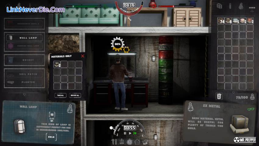 Hình ảnh trong game Mr. Prepper (screenshot)